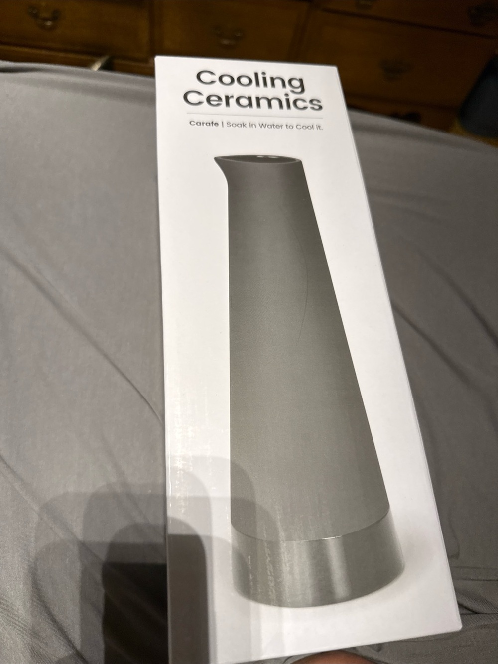 Magisso Gray Cooling Ceramic Carafe